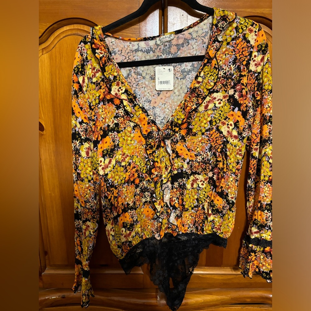 Free people heatwave bodysuit new
